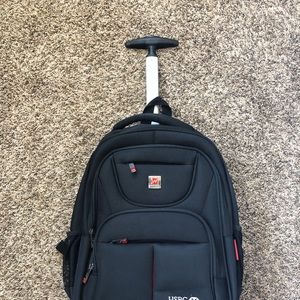Backpack with wheels